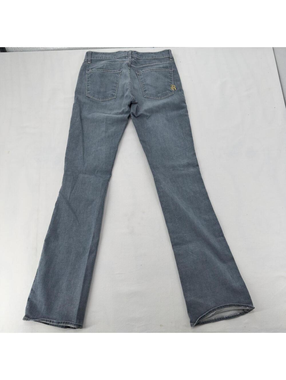 Rich & Skinny Low Rise Bootcut Flare Jeans Medium Wash Size 27 Y2K